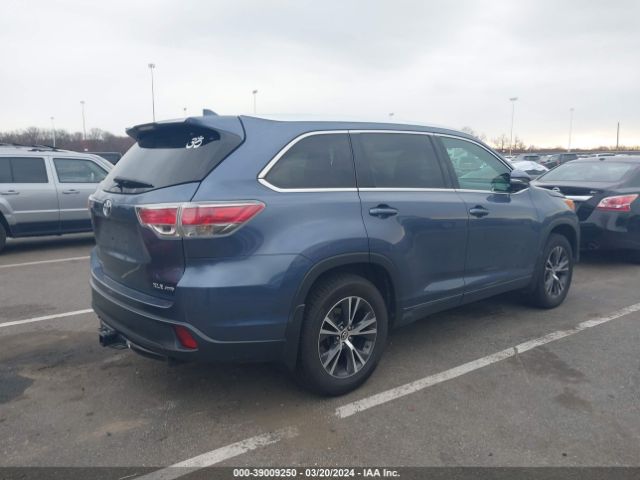 Photo 3 VIN: 5TDJKRFH4GS502548 - TOYOTA HIGHLANDER 