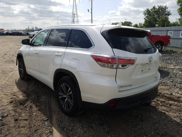 Photo 2 VIN: 5TDJKRFH4GS506518 - TOYOTA HIGHLANDER 