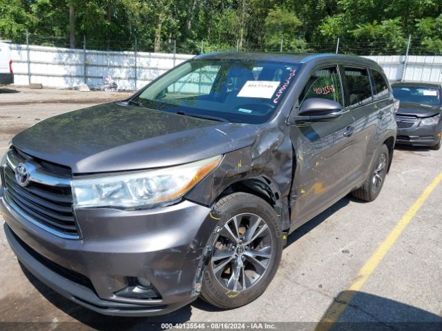 Photo 1 VIN: 5TDJKRFH4GS506843 - TOYOTA HIGHLANDER 