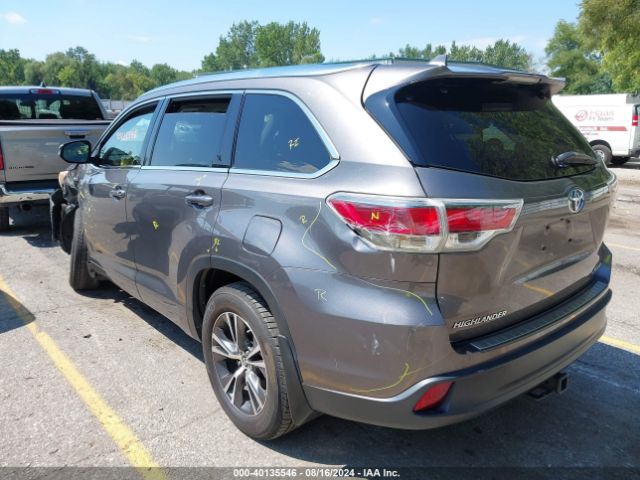 Photo 2 VIN: 5TDJKRFH4GS506843 - TOYOTA HIGHLANDER 