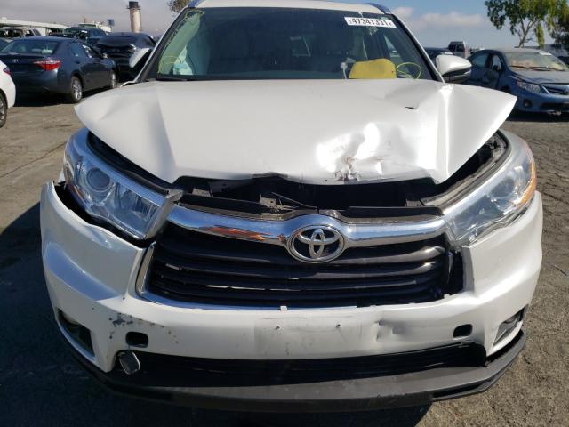 Photo 8 VIN: 5TDJKRFH5ES041289 - TOYOTA HIGHLANDER 