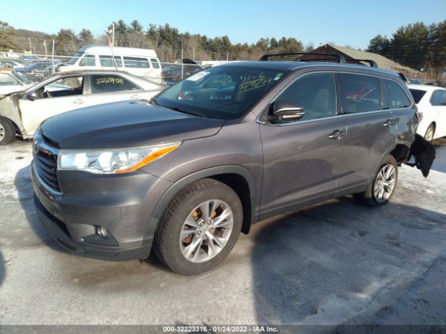 Photo 1 VIN: 5TDJKRFH5ES044662 - TOYOTA HIGHLANDER 