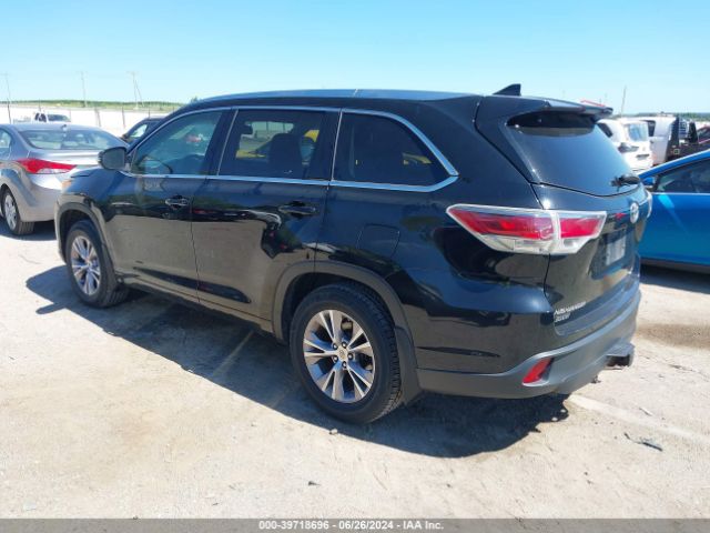 Photo 2 VIN: 5TDJKRFH5FS092809 - TOYOTA HIGHLANDER 