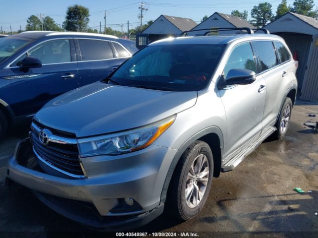 Photo 1 VIN: 5TDJKRFH5FS162745 - TOYOTA HIGHLANDER 