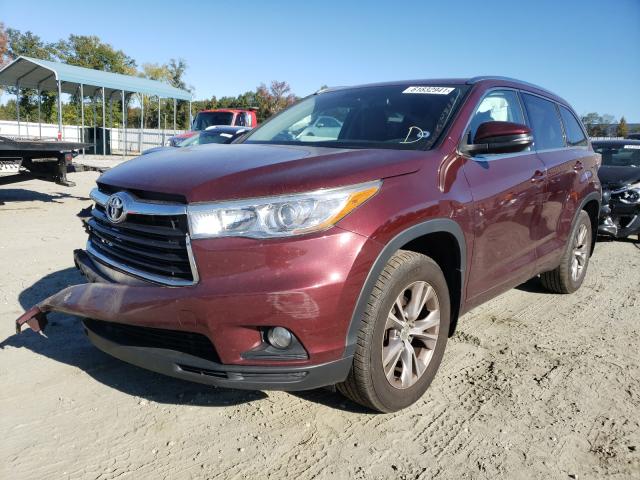 Photo 1 VIN: 5TDJKRFH5FS193607 - TOYOTA HIGHLANDER 