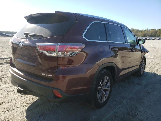 Photo 3 VIN: 5TDJKRFH5FS193607 - TOYOTA HIGHLANDER 