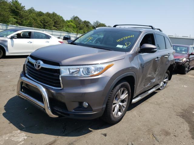 Photo 1 VIN: 5TDJKRFH5FS208574 - TOYOTA HIGHLANDER 