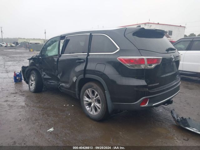 Photo 2 VIN: 5TDJKRFH5FS214262 - TOYOTA HIGHLANDER 