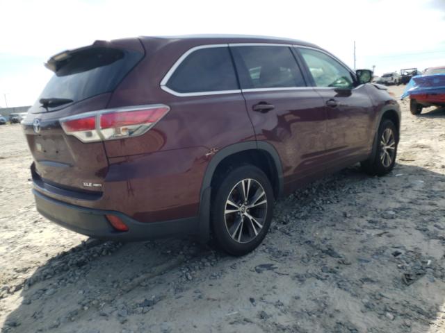 Photo 3 VIN: 5TDJKRFH5GS229152 - TOYOTA HIGHLANDER 