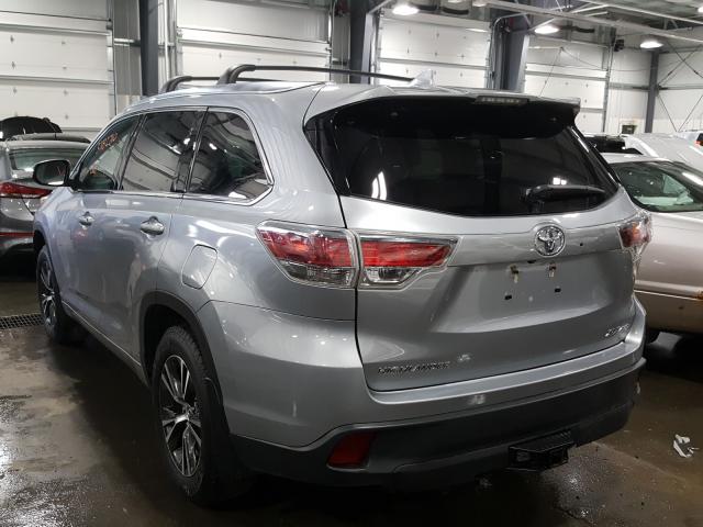 Photo 2 VIN: 5TDJKRFH5GS239342 - TOYOTA HIGHLANDER 