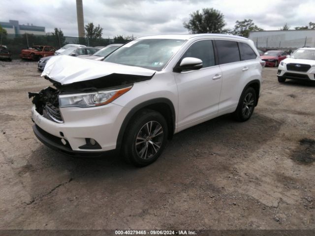 Photo 1 VIN: 5TDJKRFH5GS243178 - TOYOTA HIGHLANDER 