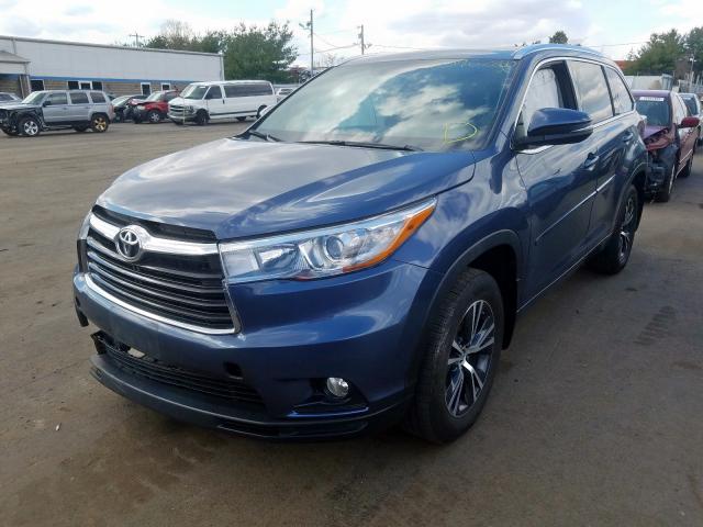 Photo 1 VIN: 5TDJKRFH5GS287505 - TOYOTA HIGHLANDER 