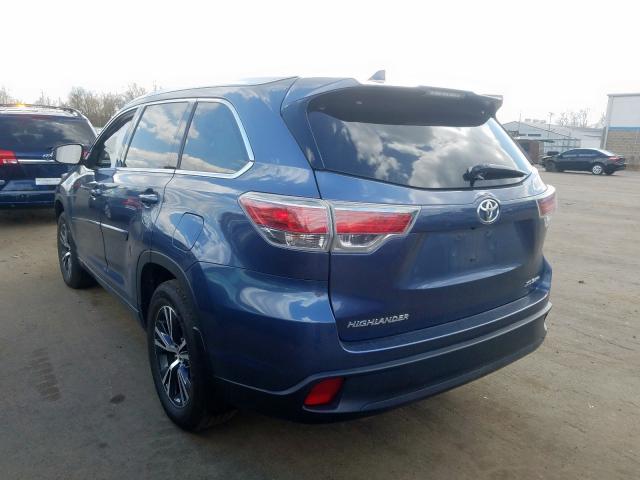 Photo 2 VIN: 5TDJKRFH5GS287505 - TOYOTA HIGHLANDER 