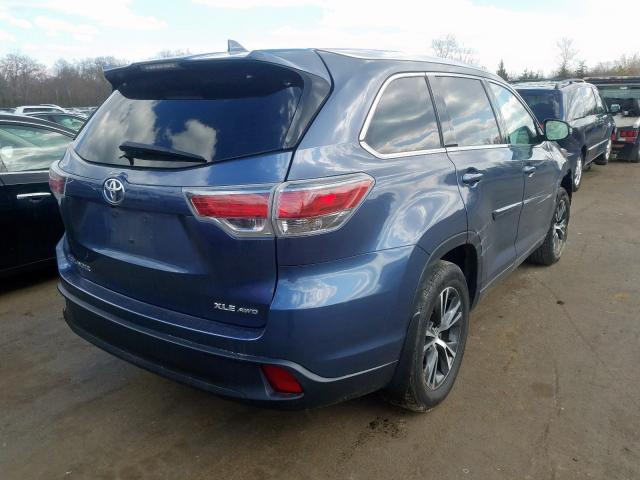 Photo 3 VIN: 5TDJKRFH5GS287505 - TOYOTA HIGHLANDER 