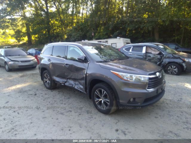 Photo 0 VIN: 5TDJKRFH5GS295975 - TOYOTA HIGHLANDER 