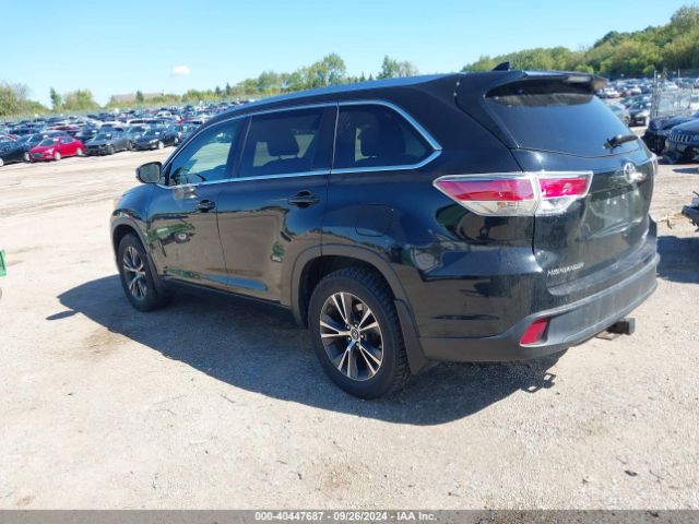 Photo 2 VIN: 5TDJKRFH5GS303637 - TOYOTA HIGHLANDER 