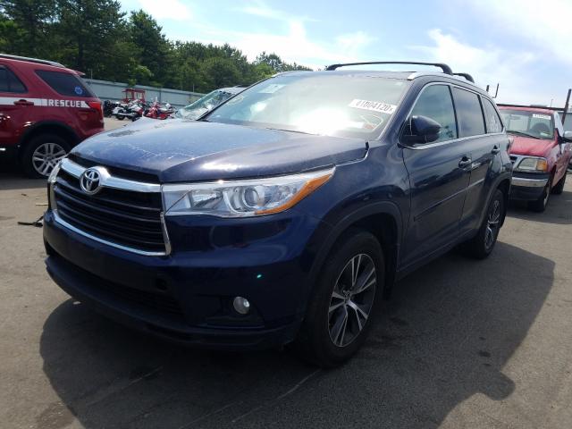 Photo 1 VIN: 5TDJKRFH5GS335908 - TOYOTA HIGHLANDER 