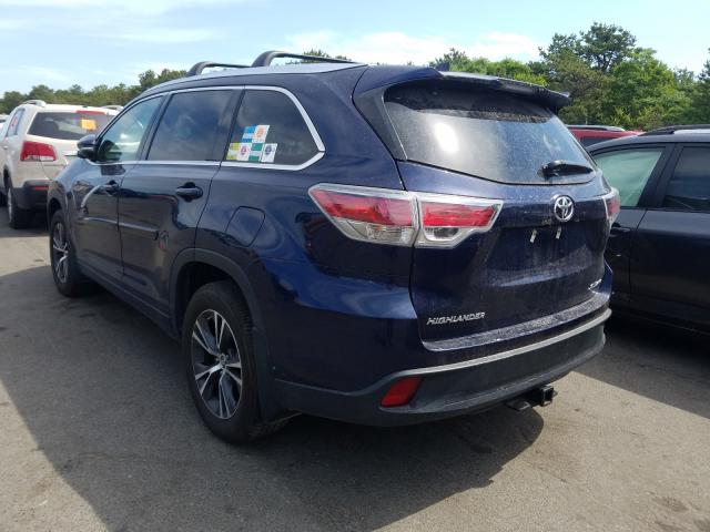 Photo 2 VIN: 5TDJKRFH5GS335908 - TOYOTA HIGHLANDER 