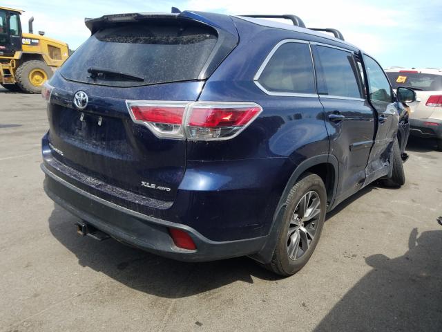 Photo 3 VIN: 5TDJKRFH5GS335908 - TOYOTA HIGHLANDER 