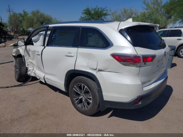 Photo 2 VIN: 5TDJKRFH5GS338257 - TOYOTA HIGHLANDER 