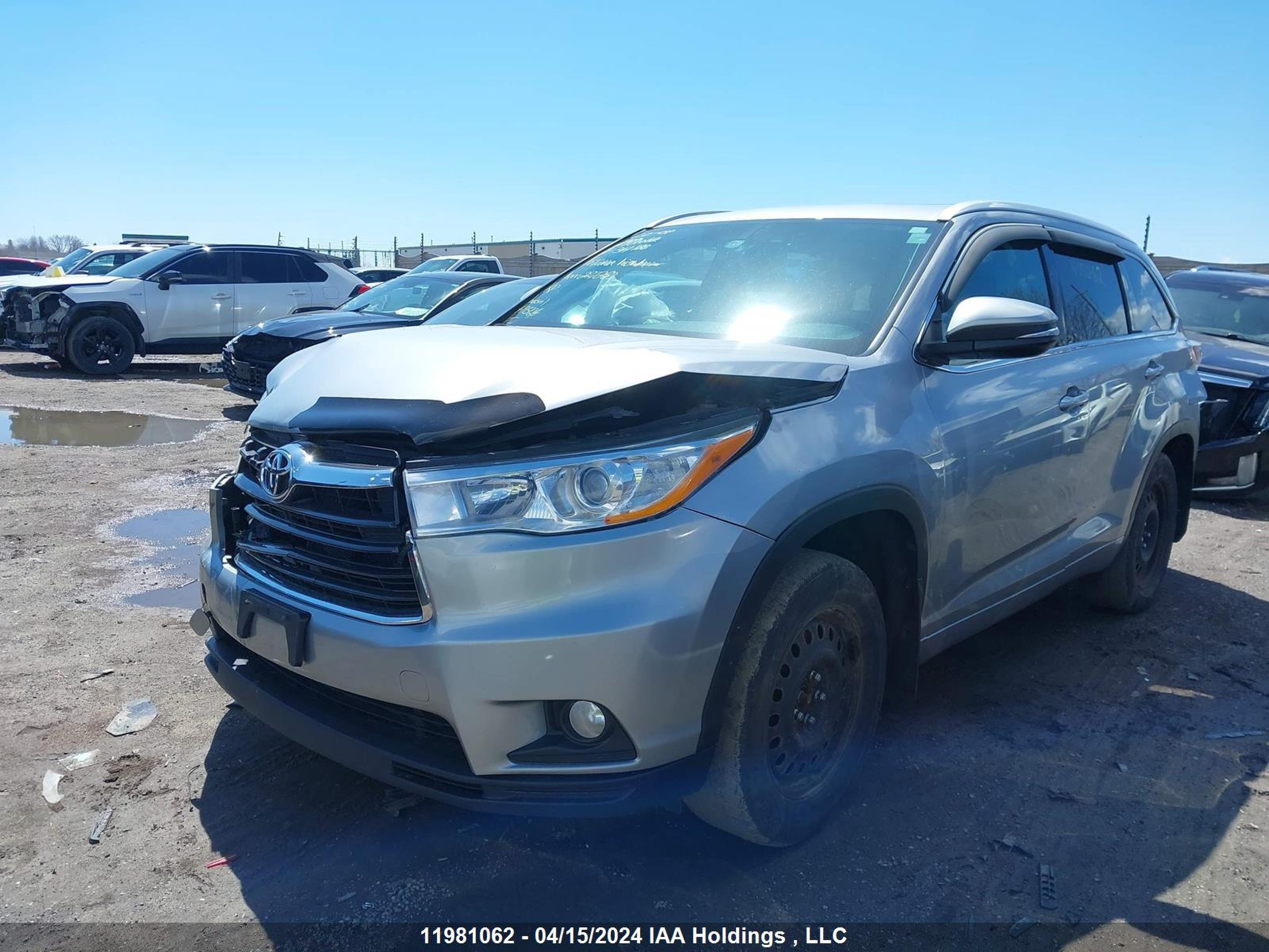 Photo 1 VIN: 5TDJKRFH5GS341188 - TOYOTA HIGHLANDER 