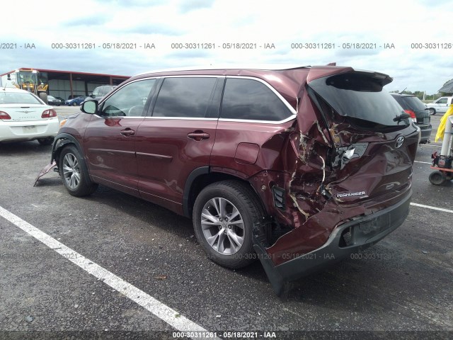 Photo 2 VIN: 5TDJKRFH6ES027983 - TOYOTA HIGHLANDER 