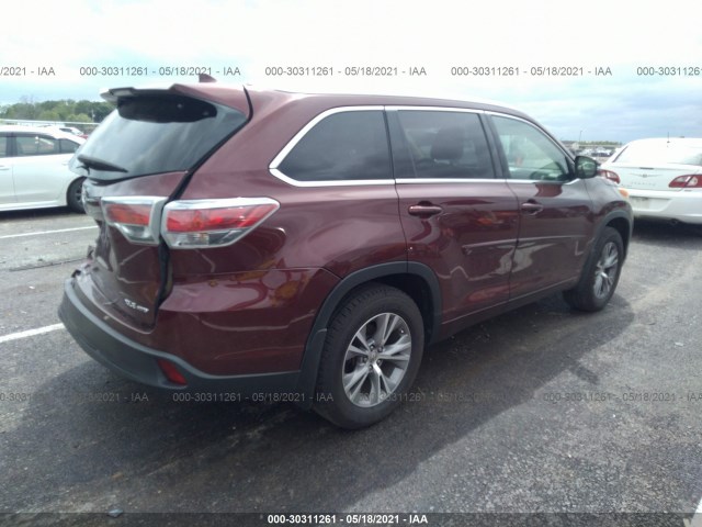 Photo 3 VIN: 5TDJKRFH6ES027983 - TOYOTA HIGHLANDER 