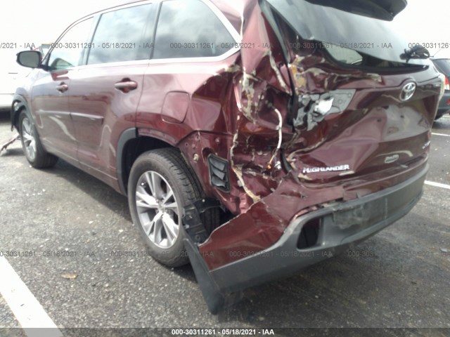 Photo 5 VIN: 5TDJKRFH6ES027983 - TOYOTA HIGHLANDER 