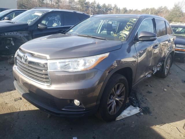 Photo 1 VIN: 5TDJKRFH6FS080653 - TOYOTA HIGHLANDER 