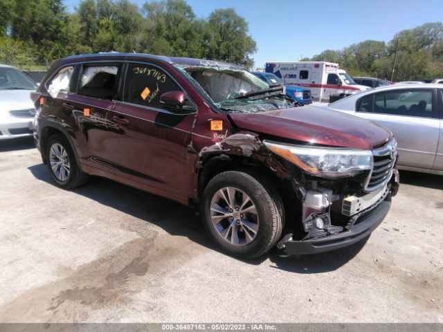 Photo 0 VIN: 5TDJKRFH6FS113425 - TOYOTA HIGHLANDER 