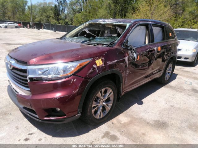 Photo 1 VIN: 5TDJKRFH6FS113425 - TOYOTA HIGHLANDER 