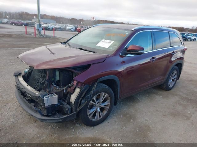 Photo 1 VIN: 5TDJKRFH6FS205909 - TOYOTA HIGHLANDER 