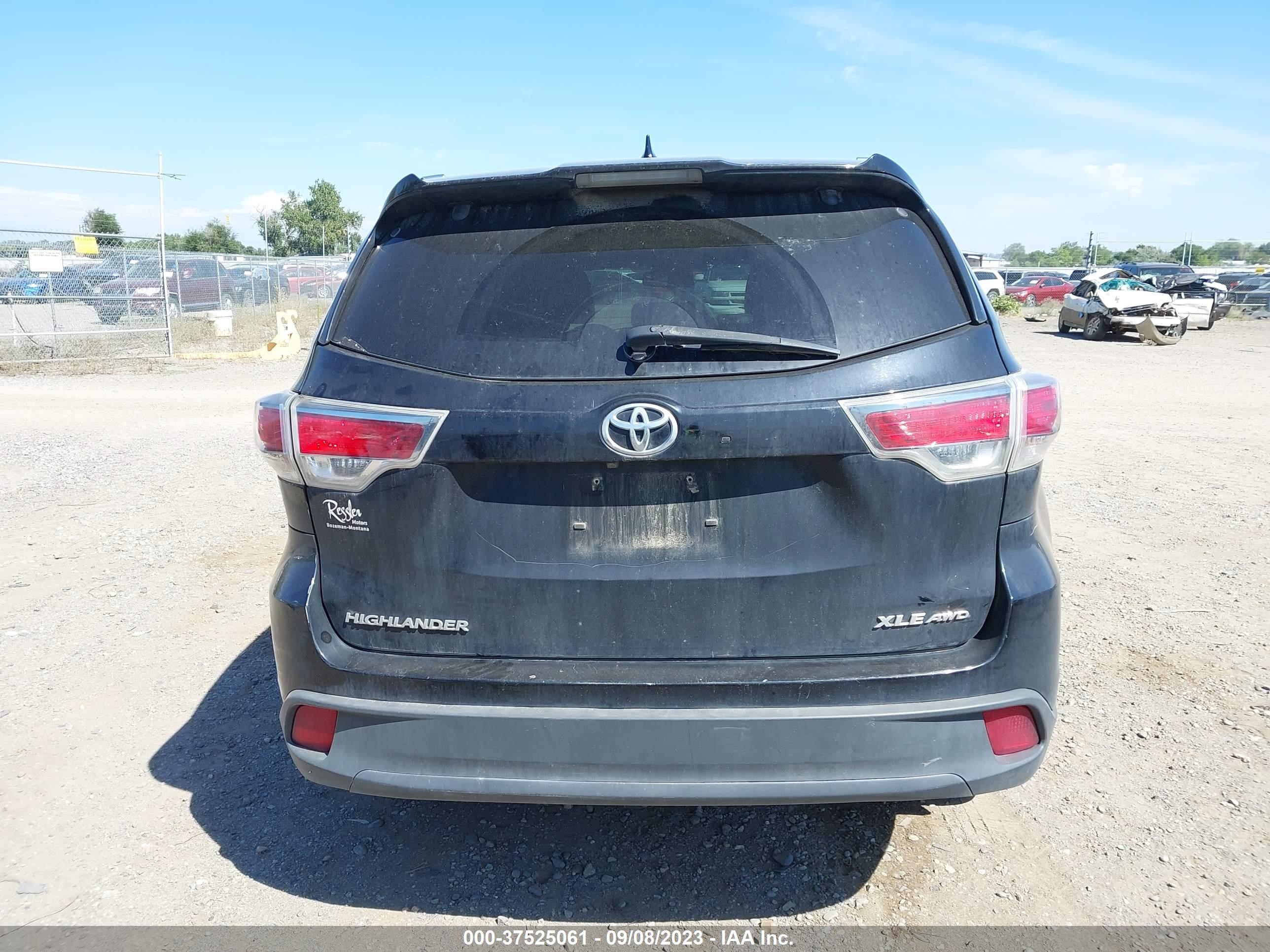 Photo 16 VIN: 5TDJKRFH6GS251340 - TOYOTA HIGHLANDER 