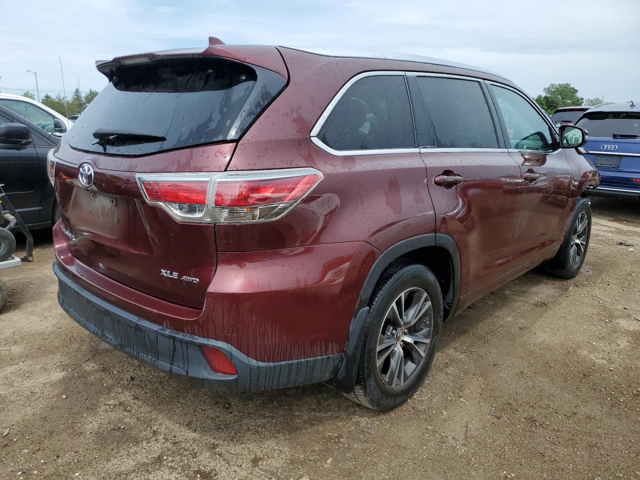 Photo 2 VIN: 5TDJKRFH6GS296004 - TOYOTA HIGHLANDER 