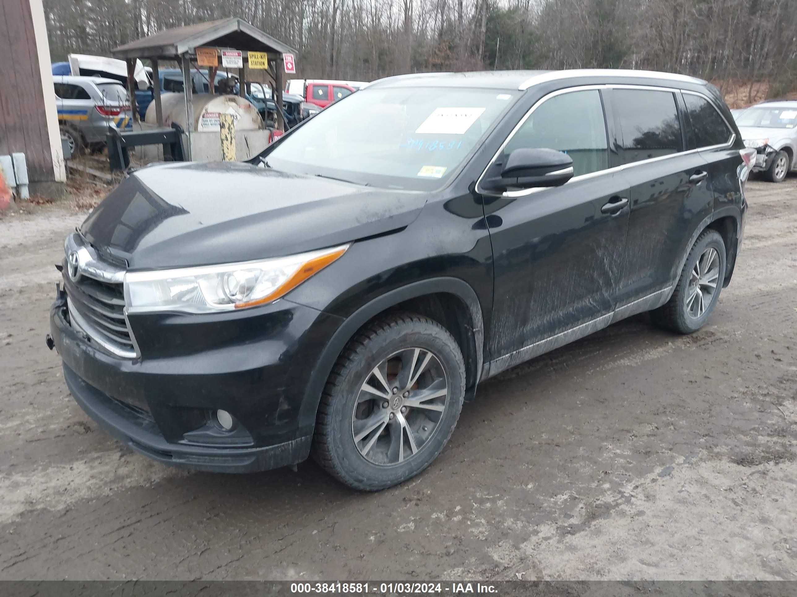 Photo 1 VIN: 5TDJKRFH6GS500574 - TOYOTA HIGHLANDER 