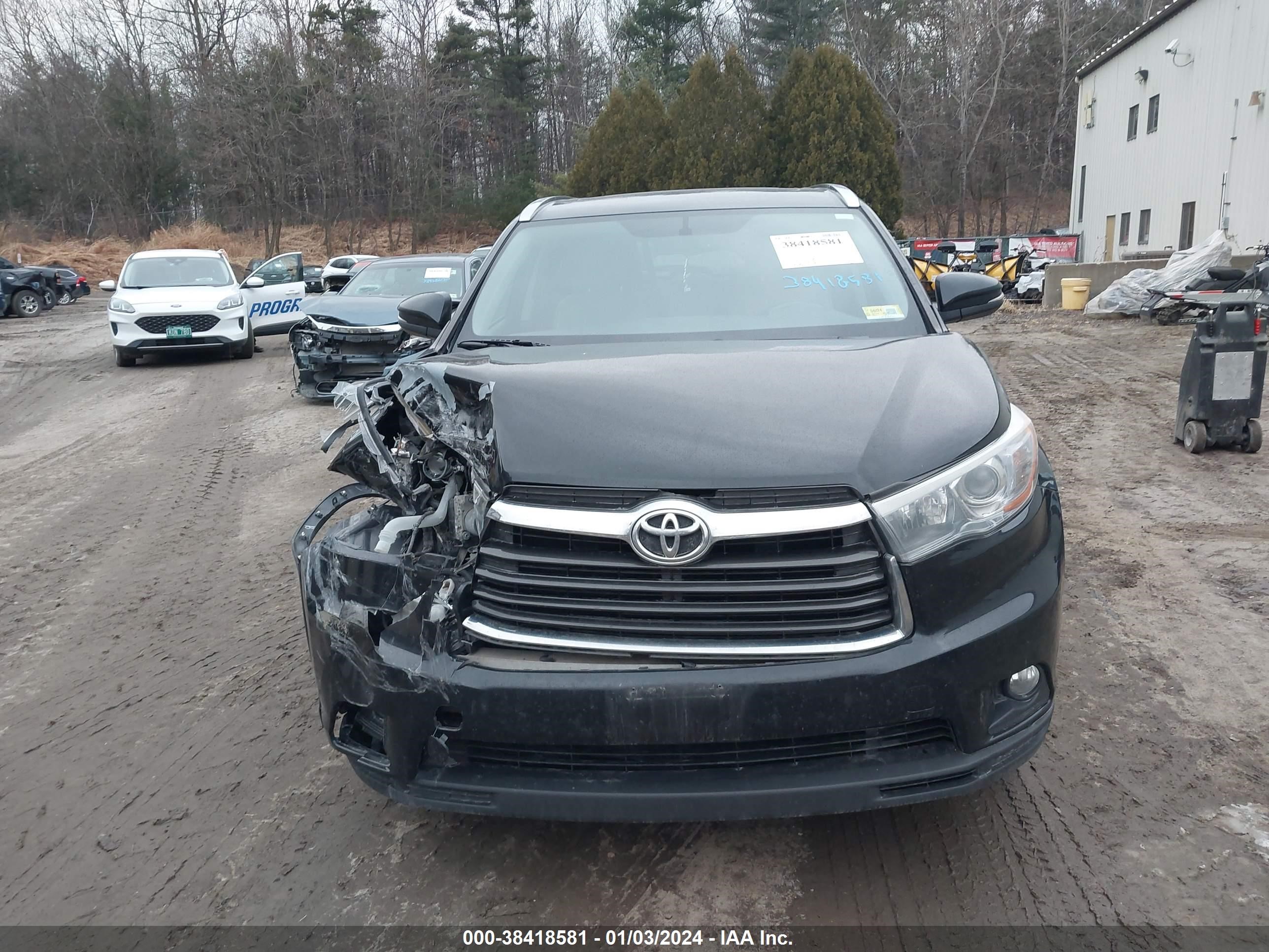 Photo 11 VIN: 5TDJKRFH6GS500574 - TOYOTA HIGHLANDER 