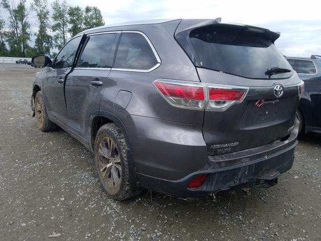 Photo 2 VIN: 5TDJKRFH6GS506794 - TOYOTA HIGHLANDER 