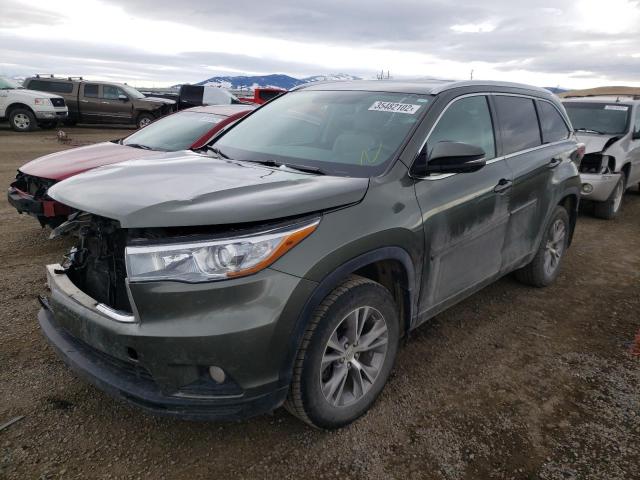 Photo 1 VIN: 5TDJKRFH7FS109917 - TOYOTA HIGHLANDER 