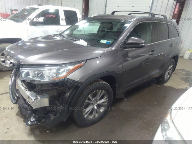 Photo 1 VIN: 5TDJKRFH7FS125101 - TOYOTA HIGHLANDER 