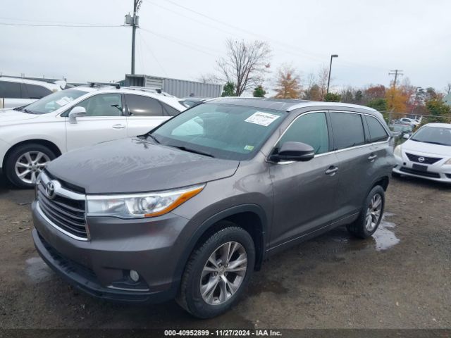 Photo 1 VIN: 5TDJKRFH7FS164271 - TOYOTA HIGHLANDER 