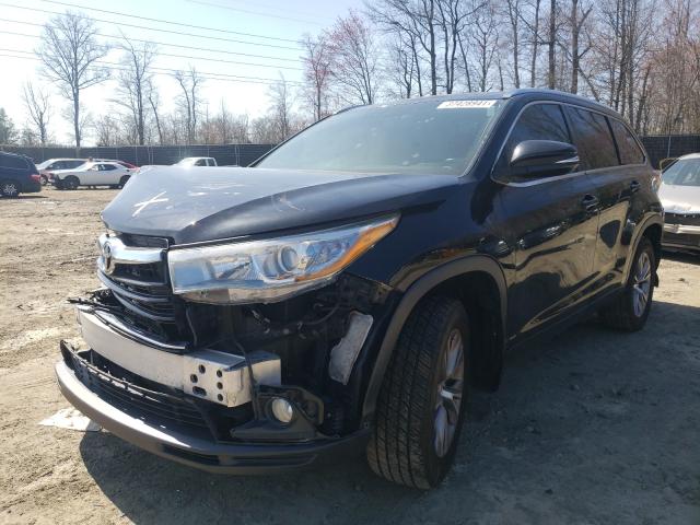 Photo 1 VIN: 5TDJKRFH7FS174122 - TOYOTA HIGHLANDER 