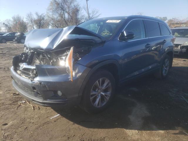 Photo 1 VIN: 5TDJKRFH7FS174203 - TOYOTA HIGHLANDER 