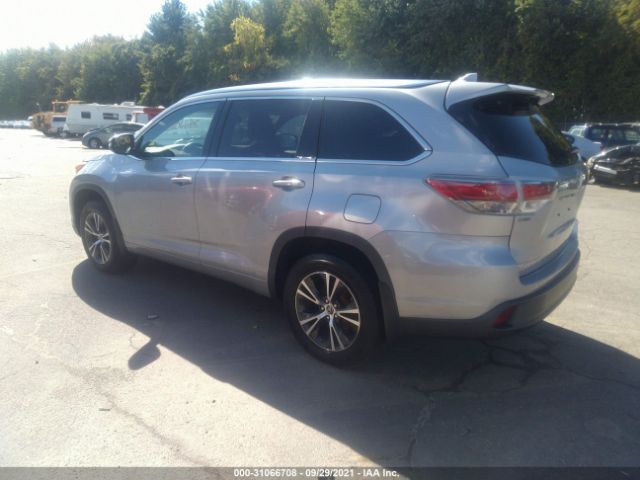 Photo 2 VIN: 5TDJKRFH7GS228729 - TOYOTA HIGHLANDER 