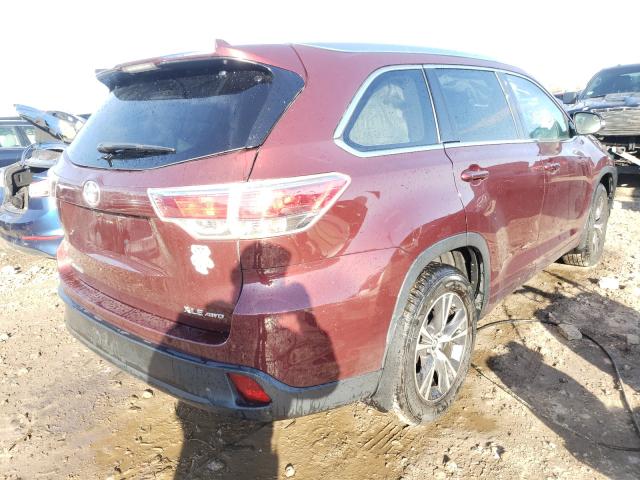 Photo 3 VIN: 5TDJKRFH7GS234563 - TOYOTA HIGHLANDER 