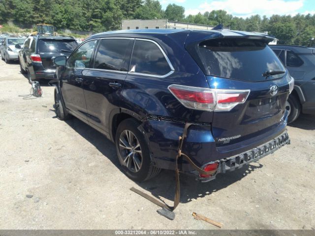 Photo 2 VIN: 5TDJKRFH7GS241545 - TOYOTA HIGHLANDER 