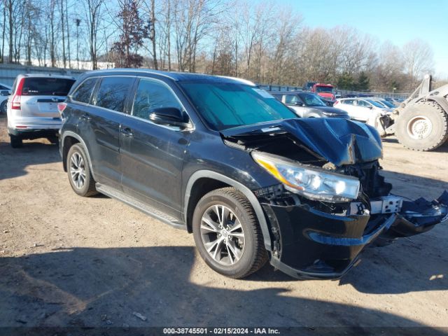 Photo 0 VIN: 5TDJKRFH7GS267563 - TOYOTA HIGHLANDER 