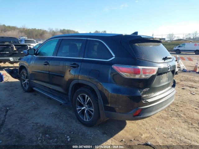 Photo 2 VIN: 5TDJKRFH7GS267563 - TOYOTA HIGHLANDER 