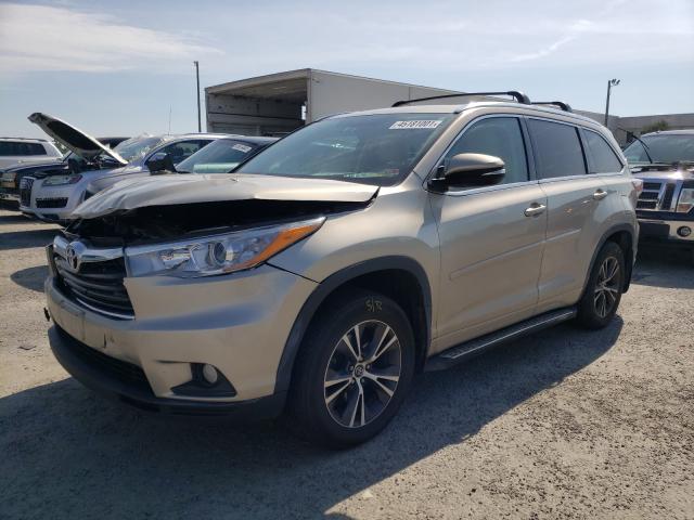 Photo 1 VIN: 5TDJKRFH7GS285562 - TOYOTA HIGHLANDER 