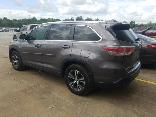 Photo 2 VIN: 5TDJKRFH7GS306099 - TOYOTA HIGHLANDER 