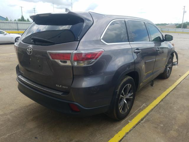 Photo 3 VIN: 5TDJKRFH7GS306099 - TOYOTA HIGHLANDER 